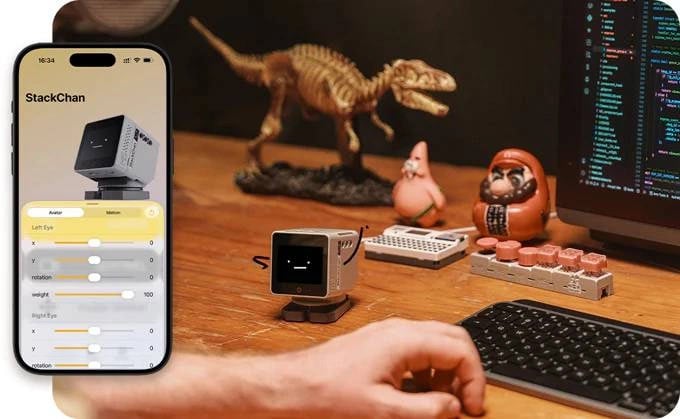 AI-robot for lek og programmering - med iOS og Google Play App