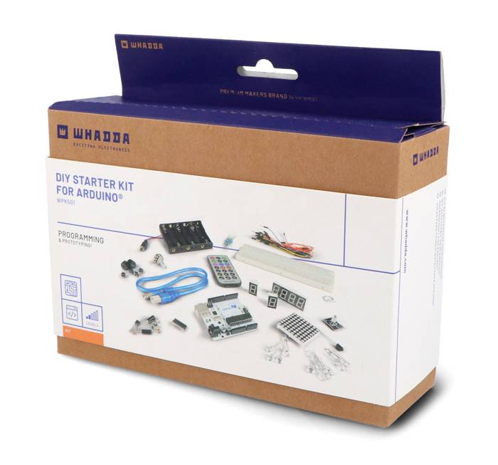 Arduino startpakke - komplett kit med elektroniske komponenter