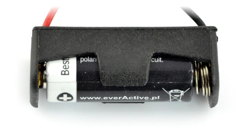 Batteriholder med ledninger for A23 12 V batteri
