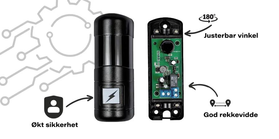 Fotoceller - infrar&oslash;d optisk sensor