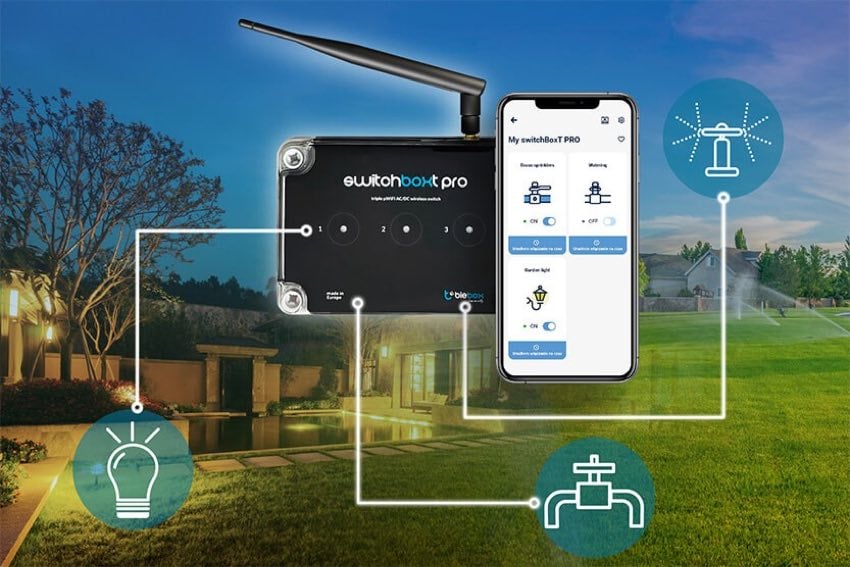 BleBox switchBoxT Pro &ndash; profesjonalny WiFi-kontroller for tre enheter