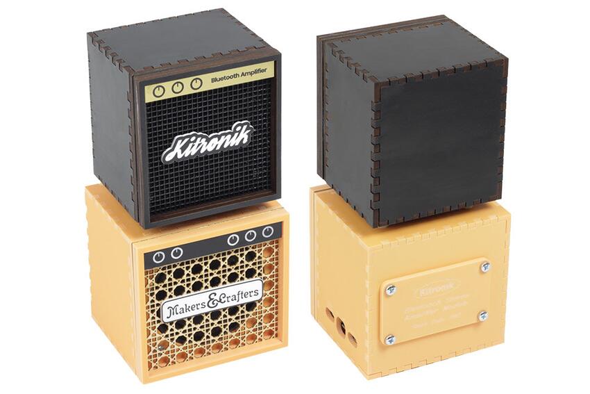 Bygg din egen miniatyr Bluetooth-h&oslash;yttaler eller en liten gitarforsterker.