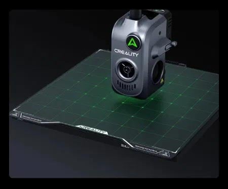 Høy hastighet og presisjon i Creality Hi 3D-printer