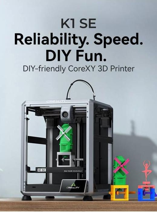 Avansert og rask 3D-printing med Creality K1 SE