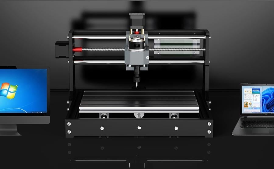 TwoTrees TTC3018S er en kompakt CNC-maskin