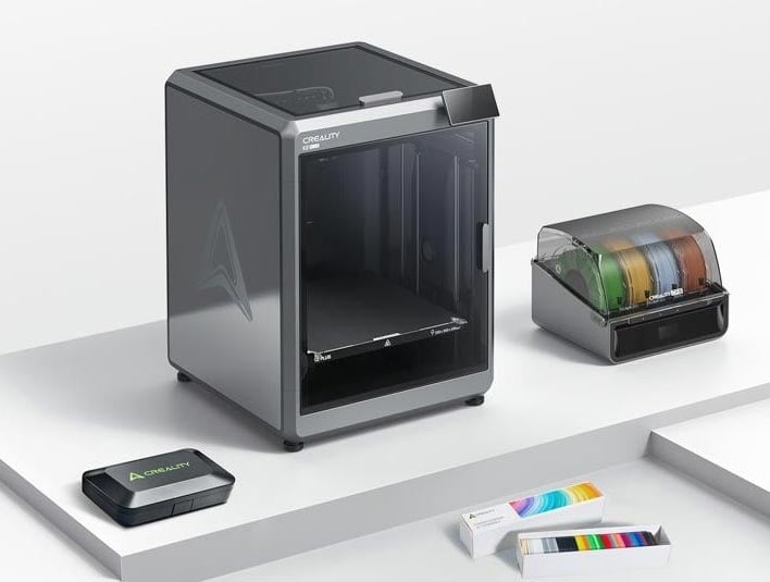 Creality K2 Plus Combo tilbyr mange innovative funksjoner.