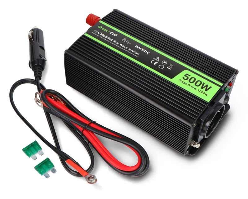 Step-up inventer - omformer fra 12V til 230V
