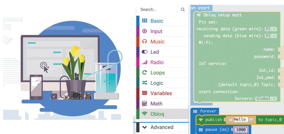 Microbit MakeCode programmering - IoT KIT