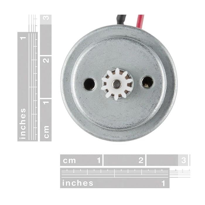 hobbymotor 1–12 V, opptil 6 600 RPM