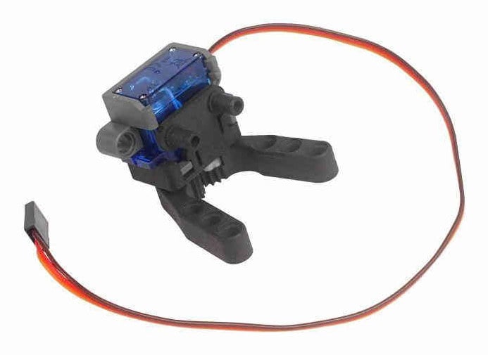 Servodrevet gripemekanisme med kabel til robotplattformen