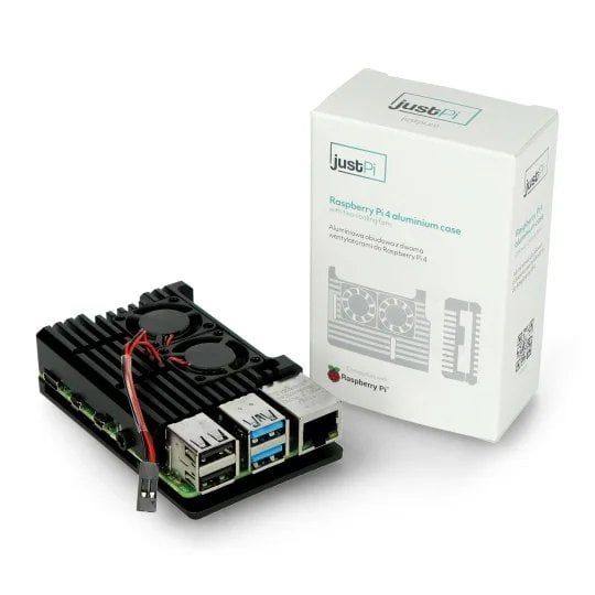 Raspberry Pi starter KIT - startpakke med kabinett og vifter