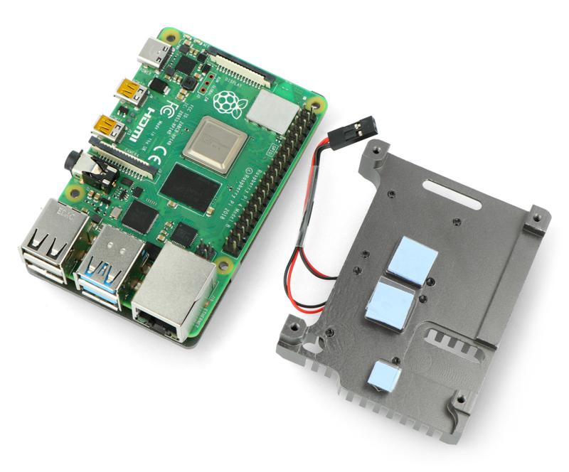 Montering av kabinett for Rasberry Pi 4B