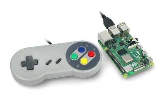 Retro Nintendo-spill med SNES kontroller og Raspberry Pi