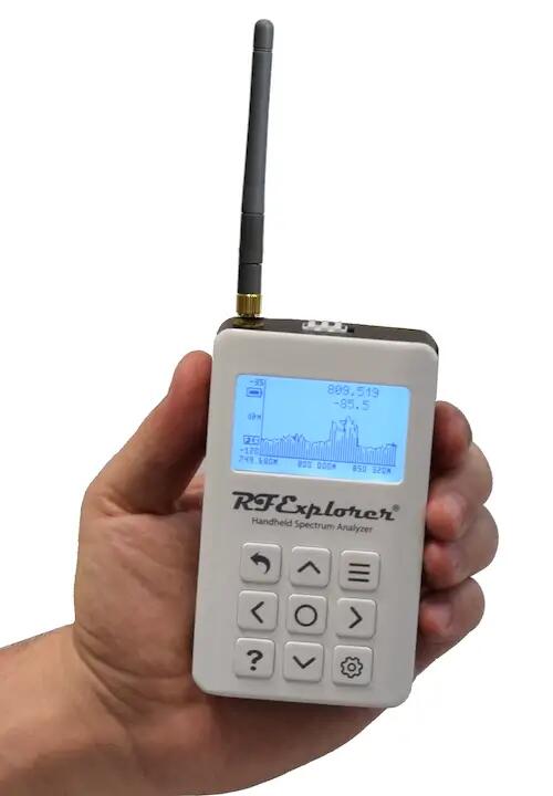 Håndholdt RF-spektrumanalysator 50 kHz - 960 MHz