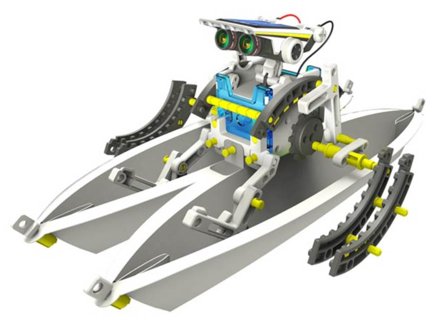 Båt - en solenergidrevet robot.