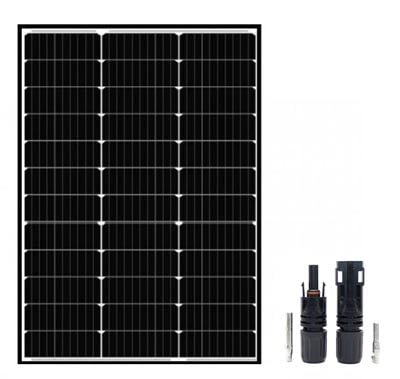 55W monokrystallinsk solcellepanel