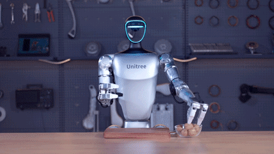 Åpne cola eller lage eggerøre? Unitree G1-roboten kan mye!