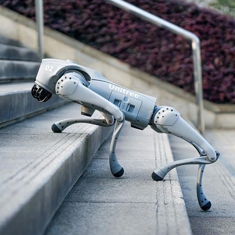 AI-robothund, firebent robotplattform med LIDAR