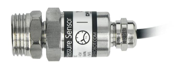 Trykkm&aring;ler f&oslash;lger med standard koblingsgjenge p&aring; 1/4", og en adapter fra 1/2"
