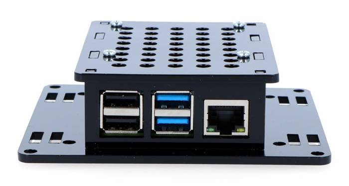 VESA feste med kapsling for Raspberry Pi 4B