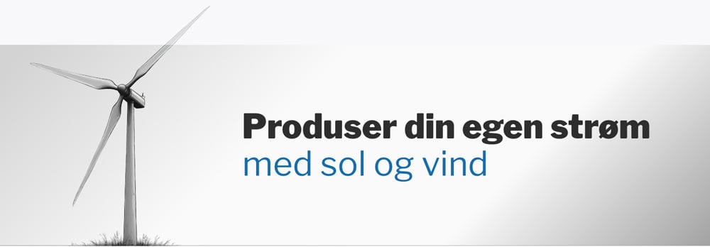 Montering av vindturbiner, solcellepaneler og komplette off-grid-systemer.